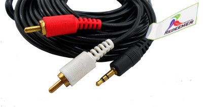 Redeemer 10 Meter Stereo Input RCA Audio Video Cable(Mobile, Laptop, Tablet, Mp3, Gaming Device, Black)
Redeemer 10 Meter Stereo Input RCA Audio Video Cable(Mobile, Laptop, Tablet, Mp3, Gaming Device, Black)