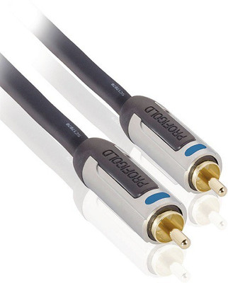 Profigold PROA4110 RCA Audio Video Cable(Compatible with RCVR, Amp, Subwoofer, Black)
Profigold PROA4110 RCA Audio Video Cable(Compatible with RCVR, Amp, Subwoofer, Black)