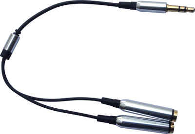 Storite Silver Plated 3.5mm Jack Splitter Stereo Audio Cable(Mobile, Computer, Laptop, Tablet, iPad, Silver, Black), Black;silver
Storite Silver Plated 3.5mm Jack Splitter Stereo Audio Cable(Mobile, Computer, Laptop, Tablet, iPad, Silver, Black), Black;silver