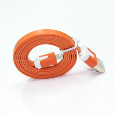 Kolorfish iNoodle Lightning Cable(Iphone 5, iPad 4, iPad mini, Orange, Sync and Charge Cable)
Kolorfish iNoodle Lightning Cable(Iphone 5, iPad 4, iPad mini, Orange, Sync and Charge Cable)