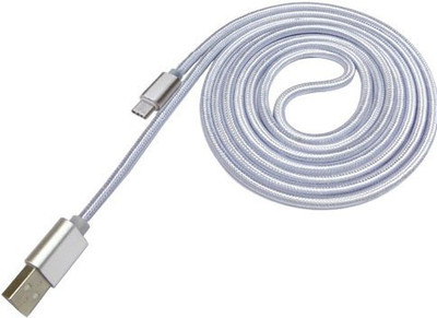 Trost Silver 1.5mtr Nylon Braided Tangle Free SYNC Cable for Gnee S6, Mrthn M5 Plus, S Plus USB Type C Cable(All Phones With Type C port, Silver, Sync and Charge Cable)
Trost Silver 1.5mtr Nylon Braided Tangle Free SYNC Cable for Gnee S6, Mrthn M5 Plus, S Plus USB Type C Cable(All Phones With Type C port, Silver, Sync and Charge Cable)