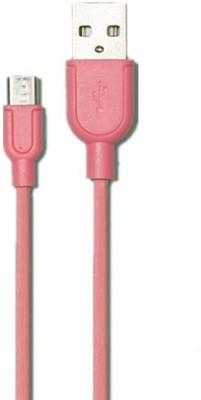 A Connect Z RC Stylish Fast Charging Cable Fast Charge -120 USB Cable(Pink)