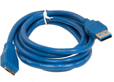 Wired Solutions Wsusbcable3.0-Amtomicrob1.5m USB Cable(Blue)