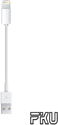 FKU High Speed Charging Power Bank Wire for 5,5s,6,6s & 6 Plus USB Cable(White)
FKU High Speed Charging Power Bank Wire for 5,5s,6,6s & 6 Plus USB Cable(White)