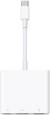 Apple MJ1K2ZM/A USB-C Digital AV Multiport Adapter VGA Cable(Compatible with TV or projector, White)
Apple MJ1K2ZM/A USB-C Digital AV Multiport Adapter VGA Cable(Compatible with TV or projector, White)