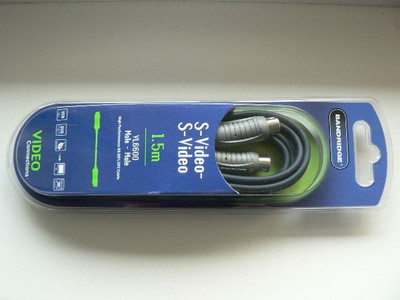 Bandridge VL6603 Video Cable(Compatible with VCR, DVD, Camcorder, TV, Surround, Black)
Bandridge VL6603 Video Cable(Compatible with VCR, DVD, Camcorder, TV, Surround, Black)