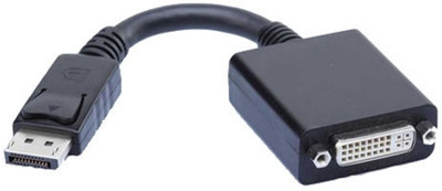 HashTag Glam 4 Gadgets HT DISPLAY PORT MALE X DVI FEMALE 0.17 Video Cable(Compatible with Mobile, Laptop, Tablet, Mp3, Gaming Device, Black)
HashTag Glam 4 Gadgets HT DISPLAY PORT MALE X DVI FEMALE 0.17 Video Cable(Compatible with Mobile, Laptop, Tablet, Mp3, Gaming Device, Black)