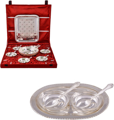 G S Museum Pudding Set and 2 Square Bowl with Spoon and Tray Bowl Spoon Tray Serving Set(Pack of 20)
G S Museum Pudding Set and 2 Square Bowl with Spoon and Tray Bowl Spoon Tray Serving Set(Pack of 20)