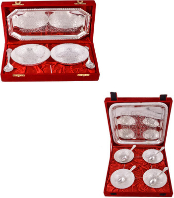 G S Museum 2 Mor Bowl with Spoon and Tray and 4 Mor Bowl with Spoon and Tray Bowl Spoon Tray Serving Set
G S Museum 2 Mor Bowl with Spoon and Tray and 4 Mor Bowl with Spoon and Tray Bowl Spoon Tray Serving Set
