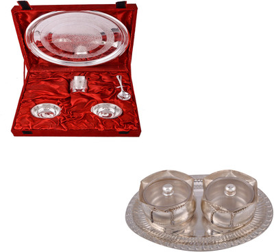 G S Museum Small Thali Set and 2 Big Tai Loti Set Bowl Spoon Tray Serving Set(Pack of 8)
G S Museum Small Thali Set and 2 Big Tai Loti Set Bowl Spoon Tray Serving Set(Pack of 8)