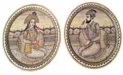 Chitra Handicraft Marble Shahjahan Plate Stoneware Decorative Platter(Multicolor, Pack of 2)
Chitra Handicraft Marble Shahjahan Plate Stoneware Decorative Platter(Multicolor, Pack of 2)