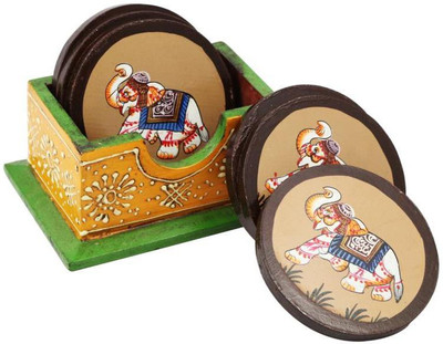 Crafticia Traditional Wooden Coaster Wooden Decorative Platter(Multicolor, Pack of 7)
Crafticia Traditional Wooden Coaster Wooden Decorative Platter(Multicolor, Pack of 7)