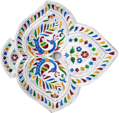 Shreeng Shreeng Handicraft Leaf Silver Meena Dry Fruit/ Multipurpose Box (20cmX20cmX4cm) Wooden Decorative Platter(Multicolor)
Shreeng Shreeng Handicraft Leaf Silver Meena Dry Fruit/ Multipurpose Box (20cmX20cmX4cm) Wooden Decorative Platter(Multicolor)