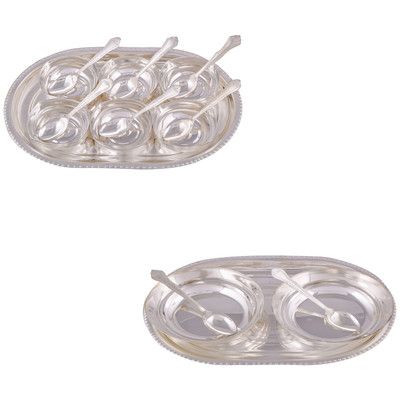 G S Museum 6 Square Bowl with Spoon and Tray and 2 6" Bowl with Spoon and Tray Bowl Spoon Tray Serving Set
G S Museum 6 Square Bowl with Spoon and Tray and 2 6" Bowl with Spoon and Tray Bowl Spoon Tray Serving Set