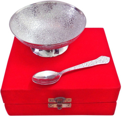 Shree Sai Attractive Bowl Gift For Dry Fruits Silver Plated Decorative Platter(Steel, Pack of 2)
Shree Sai Attractive Bowl Gift For Dry Fruits Silver Plated Decorative Platter(Steel, Pack of 2)