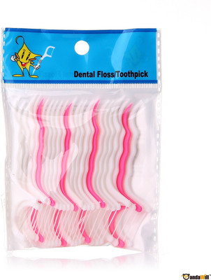 P&M Antimicrobial Environmental Elasticity Dental Floss Toothpick Teeth Cleaning Tool(8.5 cm, Pack of 25)
P&M Antimicrobial Environmental Elasticity Dental Floss Toothpick Teeth Cleaning Tool(8.5 cm, Pack of 25)
