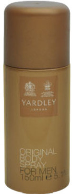 Yardley London Original Deodorant Spray - For Men(150 ml)