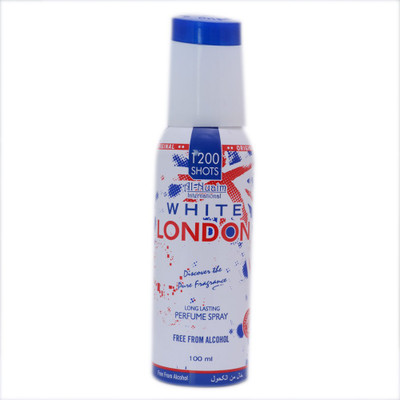Al Nuaim White London Perfume Body Spray - For Men & Women(100 ml)