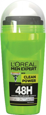 L'Oreal Paris Expert Clean Power 48H Anti Perspirant Deodorant Roll-on - For Men(49 ml)
L'Oreal Paris Expert Clean Power 48H Anti Perspirant Deodorant Roll-on - For Men(49 ml)