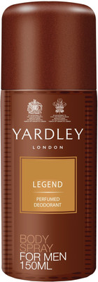 Yardley London Legend Deodorant Spray - For Men(150 ml)