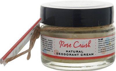 Burst of Happyness Rose Crush; with Raw Shea & Cocoa Butter; Natural Deodorant Cream - For Women(40 g)
Burst of Happyness Rose Crush; with Raw Shea & Cocoa Butter; Natural Deodorant Cream - For Women(40 g)