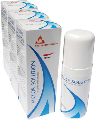 Shalaks Healthcare Alclor Antiperspirant Solution 60 ml (Combo of 3) Deodorant Roll-on - For Men & Women(180 ml, Pack of 3)
Shalaks Healthcare Alclor Antiperspirant Solution 60 ml (Combo of 3) Deodorant Roll-on - For Men & Women(180 ml, Pack of 3)