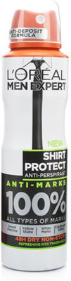 L'Oreal Paris Men Expert Shirt Protect Refreshing Kick Deodorant Spray - For Men(250 ml)
L'Oreal Paris Men Expert Shirt Protect Refreshing Kick Deodorant Spray - For Men(250 ml)