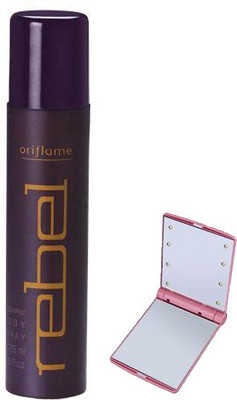 Oriflame Sweden REBEL BODY SPRAY WITH SMART MIRROR Body Spray - For Men & Women(75 ml)
Oriflame Sweden REBEL BODY SPRAY WITH SMART MIRROR Body Spray - For Men & Women(75 ml)