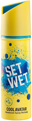 Set Wet Cool Avatar Perfume Body Spray - For Men(150 ml)