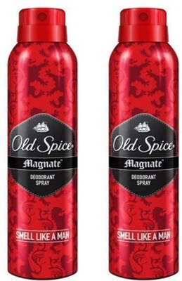 Old Spice Magnate Deodorant Spray (Pack of 2) Body Mist - For Men(300 ml, Pack of 2)
Old Spice Magnate Deodorant Spray (Pack of 2) Body Mist - For Men(300 ml, Pack of 2)