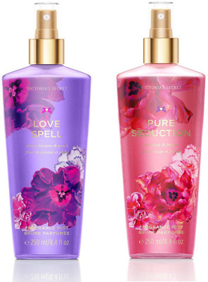 Victoria's Secret Pure Seduction & Love Spell Fantasies Combo Body Mist - For Women(250 ml, Pack of 2)
Victoria's Secret Pure Seduction & Love Spell Fantasies Combo Body Mist - For Women(250 ml, Pack of 2)