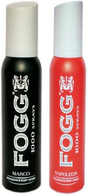 Fogg napoleon micro Body Spray - For Men(240 ml, Pack of 2)