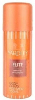 Yardley London Elite Perfumed Deodorant Spray - For Men(150 ml) 
Yardley London Elite Perfumed Deodorant Spray - For Men(150 ml)