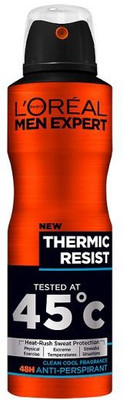 L'Oreal Paris THERMIC RESIST 48 H Anti-Perspirant Deodorant With Ayur Soap Deodorant Spray - For Men(250 ml)
L'Oreal Paris THERMIC RESIST 48 H Anti-Perspirant Deodorant With Ayur Soap Deodorant Spray - For Men(250 ml)