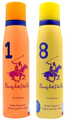 U.S. Polo Assn Women Combo Deodorants No 1 & 8 Body Spray - For Women(300 ml, Pack of 2)
U.S. Polo Assn Women Combo Deodorants No 1 & 8 Body Spray - For Women(300 ml, Pack of 2)