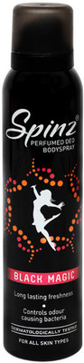 Spinz Black Magic Deodorant Spray - For Men(150 ml)