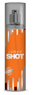 Layer'r Shot SMOKIN HOT Body Spray - For Boys(135 ml)