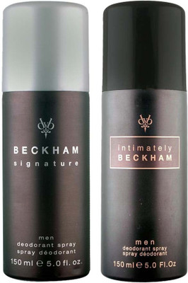 David Beckham Signature and Intimately Deodorant Spray - For Men(300 ml, Pack of 2)
David Beckham Signature and Intimately Deodorant Spray - For Men(300 ml, Pack of 2)