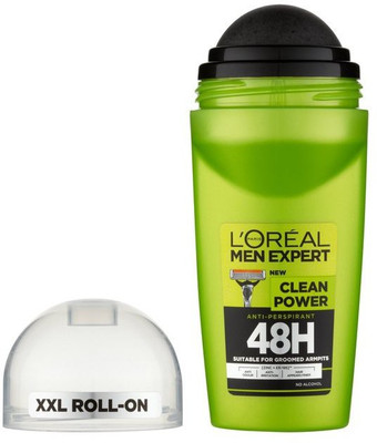 L'Oreal Paris Men Expert Clean Power 48H Deodorant Roll-on - For Men(49 ml)
L'Oreal Paris Men Expert Clean Power 48H Deodorant Roll-on - For Men(49 ml)