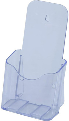 Kebica 1 Compartments Plastic 1/3 of A4 Size (4 x 9 inch) Trifold Brochure Holder Stand(Transparent)
Kebica 1 Compartments Plastic 1/3 of A4 Size (4 x 9 inch) Trifold Brochure Holder Stand(Transparent)
