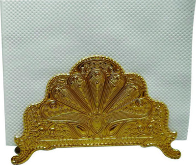 LoveHome 1 Compartments STEEL NAPKIN HOLDER(GOLDEN)