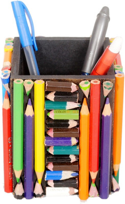 Aahum 1 Compartments Wood, Natraj Color Pencils Pen Stand(Multicolor) 
Aahum 1 Compartments Wood, Natraj Color Pencils Pen Stand(Multicolor)