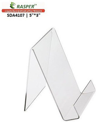 Rasper 1 Compartments Acrylic Book Display Stand (5x3 Inches) Easle Book Holder (PACK OF 10 PCS)(Clear Transparent)
Rasper 1 Compartments Acrylic Book Display Stand (5x3 Inches) Easle Book Holder (PACK OF 10 PCS)(Clear Transparent)