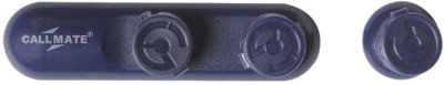 Callmate 3 Compartments Plastic Cable Oganizer(Blue)