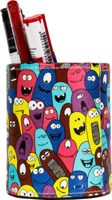 The Crazy Me Monster Pattern 1 Compartments Eco-Friendly leatherette Pen Stand(Multicolor)
The Crazy Me Monster Pattern 1 Compartments Eco-Friendly leatherette Pen Stand(Multicolor)