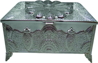 LoveHome 1 Compartments STEEL NAPKIN HOLDER(Silver)