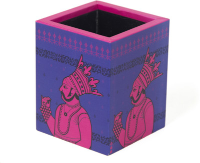Mad(e) in India Maharaja 1 Compartments Medium-density fibreboard (MDF) Pen Stand(Multicolor)
Mad(e) in India Maharaja 1 Compartments Medium-density fibreboard (MDF) Pen Stand(Multicolor)