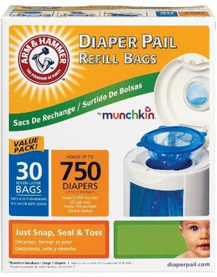 Munchkin Arm and Hammer Diaper Pail Refill Bags Diaper Bag Refills(White, Blue), Blue;white
Munchkin Arm and Hammer Diaper Pail Refill Bags Diaper Bag Refills(White, Blue), Blue;white
