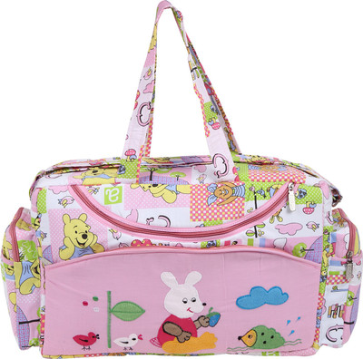 MomToBe d-bag Diaper Bag(Pink Printed)