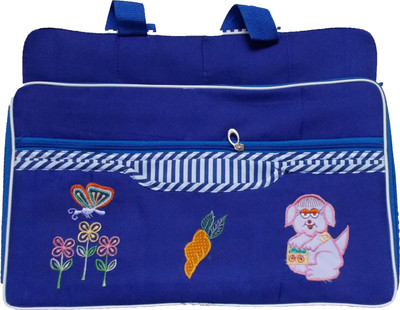 Glitter Bom Pack Messenger Diaper Bag(Blue)